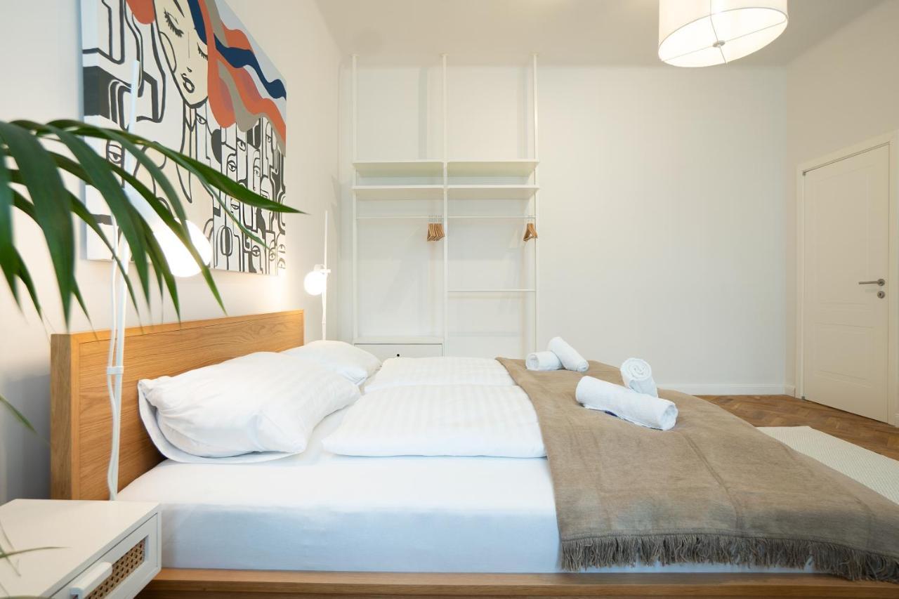 Chic 94M2 Apartment With A King-Size Bed Viena Exterior foto