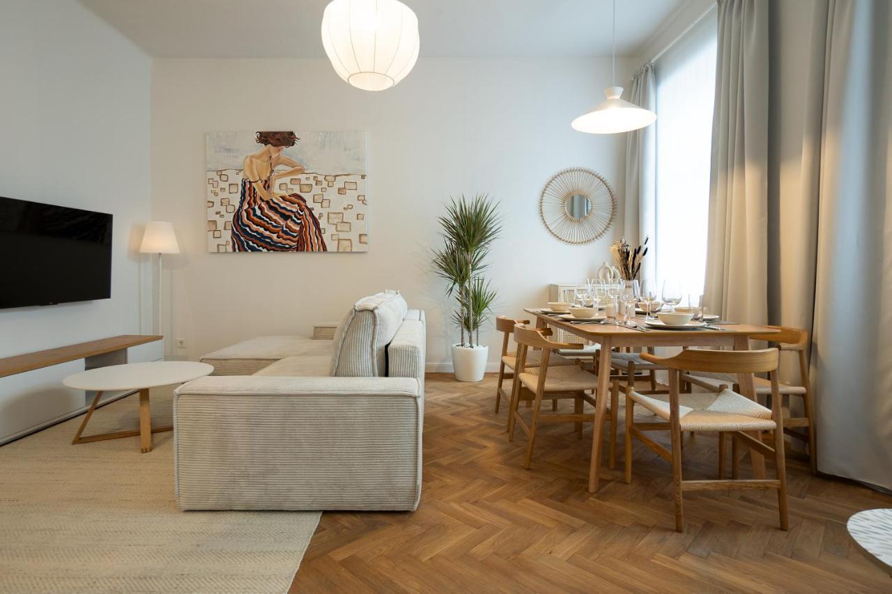 Chic 94M2 Apartment With A King-Size Bed Viena Exterior foto
